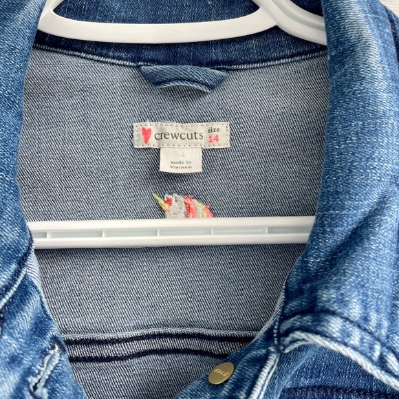 Crewcuts Unicorn Jean Jacket 🦄 - Picture 7 of 8